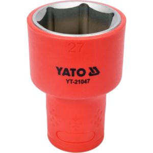 YATO szigetelt dugókulcs 27 mm 1/2 6-kat vde – YT-21047