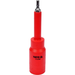 YATO szigetelt hatszögű száras kulcs 4 × 120 mm, 1/2, VDE – YT-21085