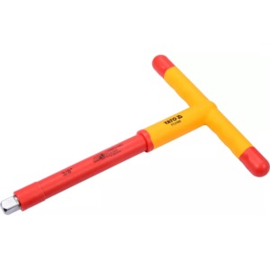 YATO szigetelt T-markolatú racsni 3/8, 200 mm, VDE – YT-21095