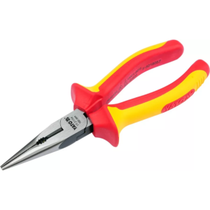 YATO egyenes hosszúcsőrű fogó 160 mm vde – YT-21154
