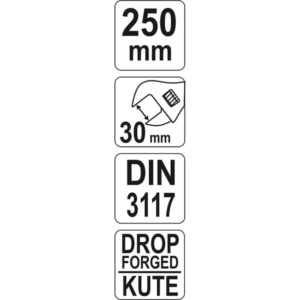 YATO állítható kulcs 250 mm – YT-21652