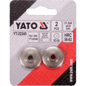 YATO vágókerék 2 db. -hez csővágóa yt-22344 – YT-22345