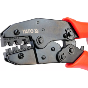 YATO csatlakozó-krimpelő fogó 0,5–6,0 mm – YT-2250