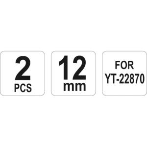 YATO cserepenge hidraulikus kábelvágóhoz, 12 mm – YT-22873