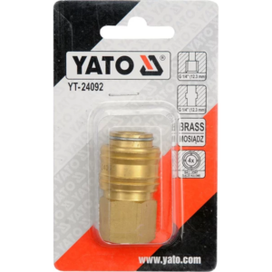 YATO sárgaréés gyorscsatlakozó belső menettel g1/4 – YT-24092