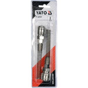 YATO gyorscsatlakozó f tömlőhö-val 6 × 10 mm 2 db – YT-24101