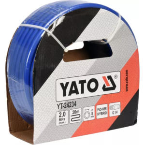 YATO pneumatikus tömlő hybrid közepes falvastagságú 3/8 20m – YT-24234