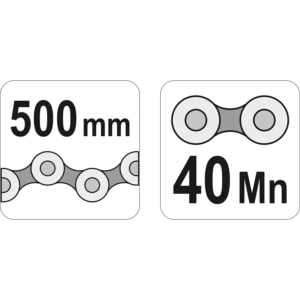 YATO rögzítőfogó lánccal 250 mm – YT-2469