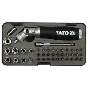 YATO készlet csavarhú-való szigetelt racsnival 42 db – YT-2806