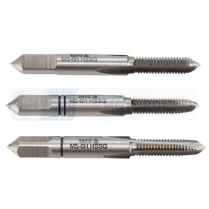 YATO kézi menetfúró m5 3 db HSS – YT-2932