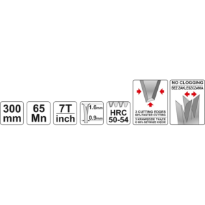 YATO lyukfűrész 300 mm – YT-3133