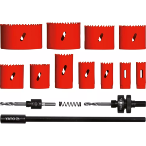 YATO univerzális lyukfűrészkészlet15 db 19-76 mm – YT-3381