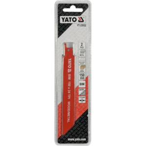 YATO fém/fa bimetál fűrészlapok 150 mm 2 db – YT-33932