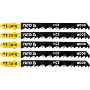 YATO fa szúrófűrészlap, T-típus t 6TPI 5 db – YT-3410