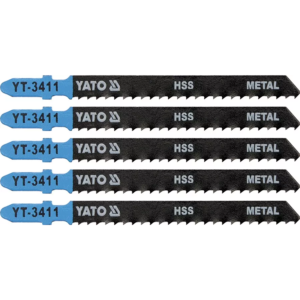 YATO fém szúrófűrészlap, T-típus t 8TPI 5 db – YT-3411