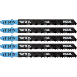 YATO fém szúrófűrészlap, T-típus t 24-10TPI 5 db – YT-3415