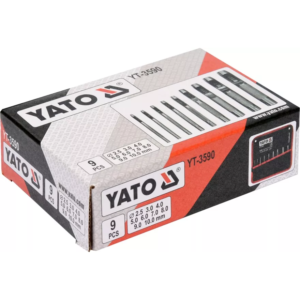 YATO bőrlyukasztókészlet 9 db – YT-3590
