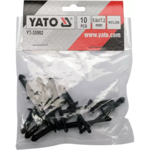 YATO műanyag szegecsek 5,0 × 17.2 mm 10 db – YT-35982