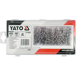 YATO 400 db vakszegecsek vegyes – YT-36420