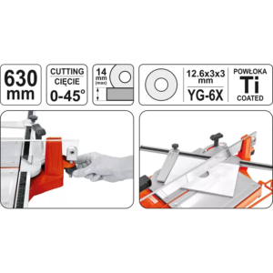 YATO csempevágó eszköz l- 630 mm – YT-3703