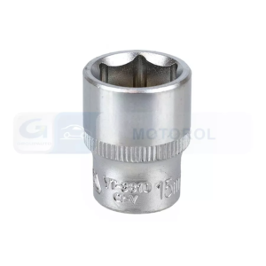 YATO dugókulcs 15 mm 3/8 6 lapú cv rövid – YT-3810
