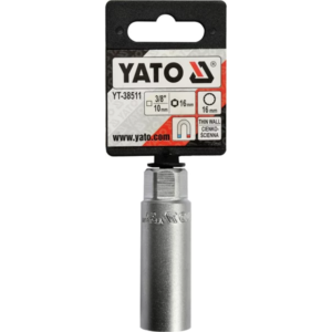 YATO gyertyadugókulcs 3/8 16 mm 12 pontos – YT-38511