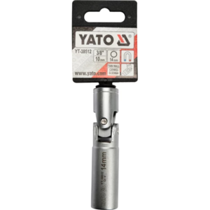 YATO gyertyadugókulcs 3/8 14 mm 12 lapú – YT-38512
