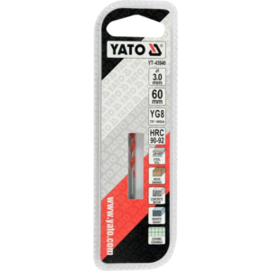 YATO univerzális fúró 3 mm x 60 mm – YT-43940