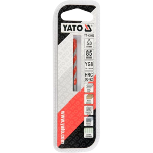 YATO univerzális fúró 5 mm x 85 mm – YT-43942