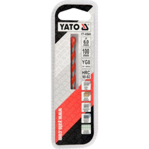 YATO univerzális fúró 6 mm x 100 mm – YT-43943