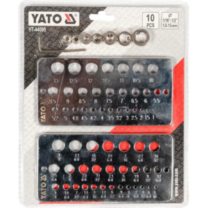 YATO furatátmérő-mérő és mélységhatároló készlet – YT-44095