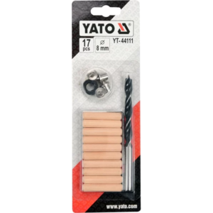 YATO köldökcsapos/dübelkötés-készlet 8 mm – YT-44111