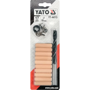 YATO köldökcsapos/dübelkötés-készlet 10 mm – YT-44113