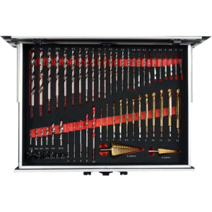 YATO set.fúrók csavarozóval 18 V 2 aku 126 db. – YT-44250