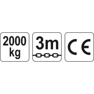 YATO láncos emelő 2,0 t – YT-58953