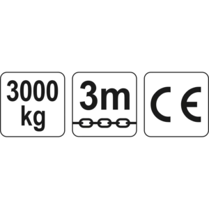 YATO láncos emelő 3,0 t – YT-58954