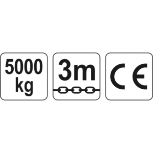 YATO láncos emelő 5,0 t – YT-58955