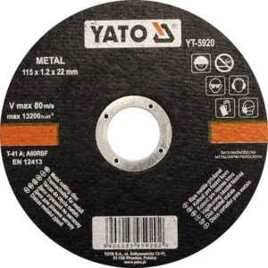 YATO fémvágó korong 115 × 1,2 mmx22 – YT-5920