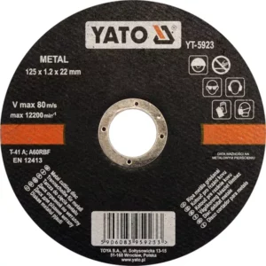 YATO fémvágó korong 125 × 1,2 mmx22 – YT-5923
