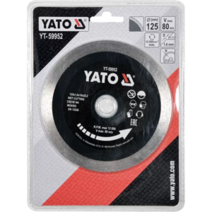 YATO folytonos vágókorong 125 mm kerámiához – YT-59952