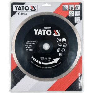 YATO folytonos gyémántvágó korong 230 mm – YT-59955