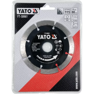 YATO gyémántvágó korong 115 mm szegmentált – YT-59961