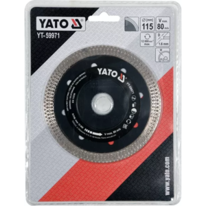 YATO gyémántvágó korong 115 mm kerámiához – YT-59971