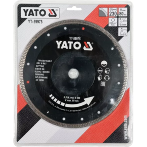 YATO gyémántvágó korong 230 mm kerámiához – YT-59975
