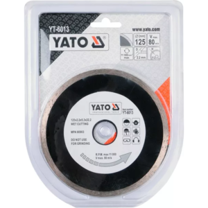 YATO folyamatos élű gyémánt vágókorong, 125 mm – YT-6013