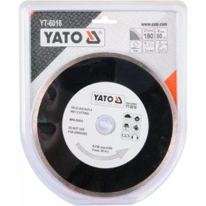 YATO folyamatos élű gyémánt vágókorong, 180 mm – YT-6016