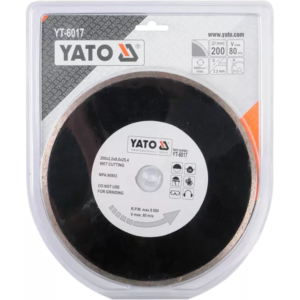 YATO folyamatos élű gyémánt vágókorong, 200 mm – YT-6017