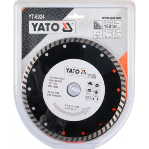 YATO turbo gyémántvágó korong - 180 mm – YT-6024