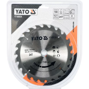 YATO fa körfűrészlap 190 × 24 mm t × 20 mm – YT-60634
