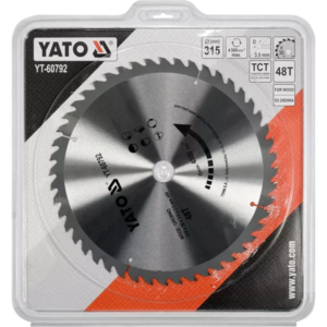 YATO keményfémlapkás fa fűrészlap 315 × 48 mm t × 30 mm – YT-60792